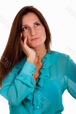 Woman thinking