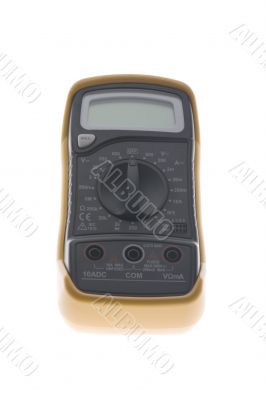 Digital multimeter close up