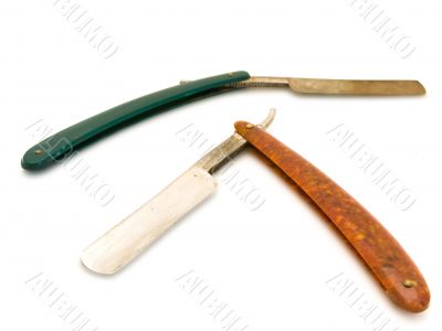 two cutthroat razors