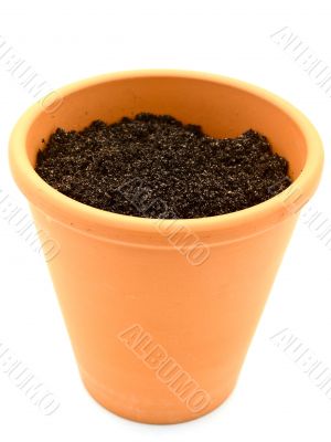 pot with ground