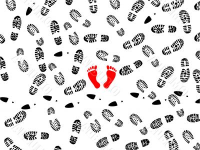foot prints