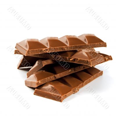 pile of milk chocolate