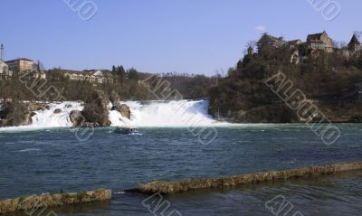Rhine waterfall, Schaffhausen in Switzerland