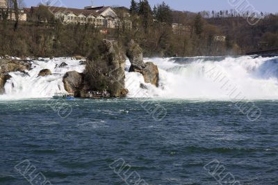 Rhine waterfall, Schaffhausen in Switzerland