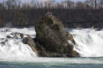 Rhine waterfall, Schaffhausen in Switzerland