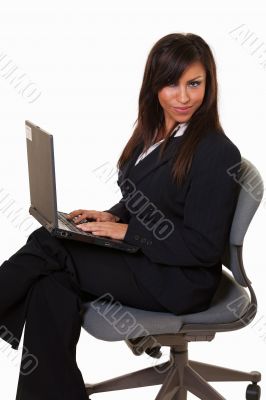 Woman on laptop