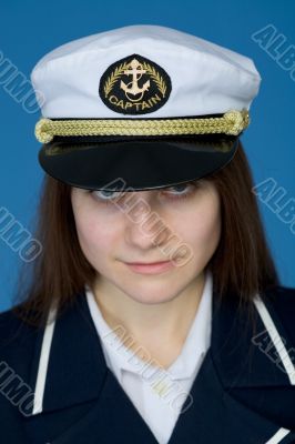 Portrait of the girl - captain
