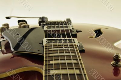 jazz guitar detail