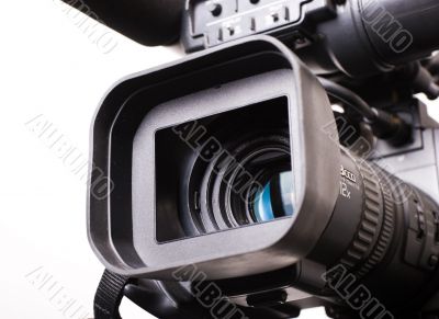 dv-cam camcorder close-up