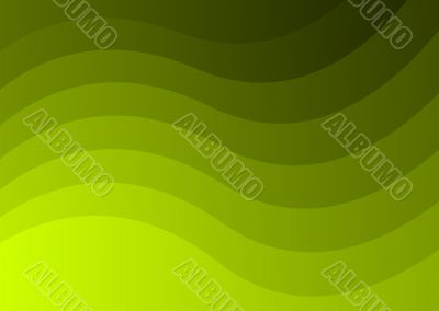 Vector abstract green background