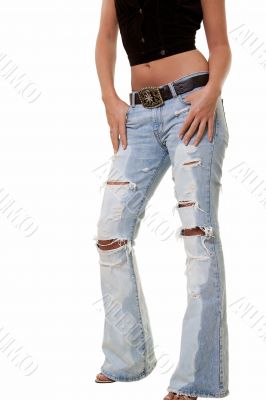 Ripped jeans