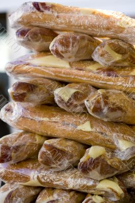 Bread with ham