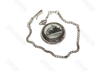 Train Pocket Watch