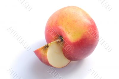 red apple