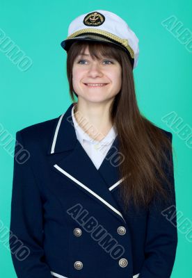 Portrait of the girl - captain