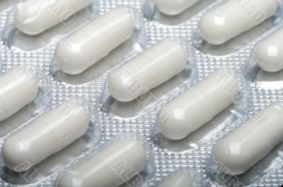 Packing of capsules.