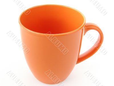 orange mug