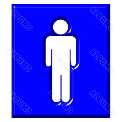 3D Male Sign