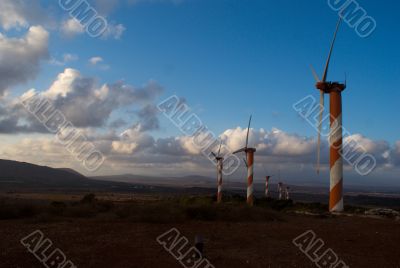 wind turbines in israel