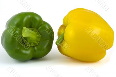 Two bell peppers