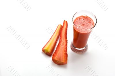 Carrot and its juice