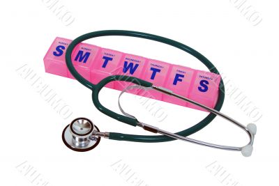 Daily pill container