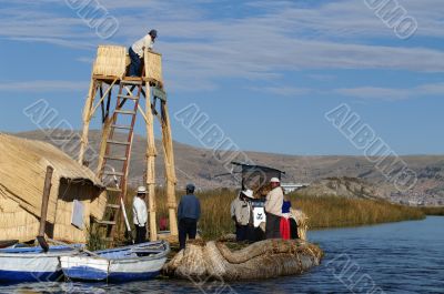 Titicaca lake