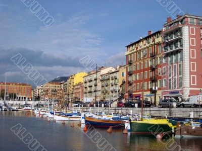 waterfront of Nice