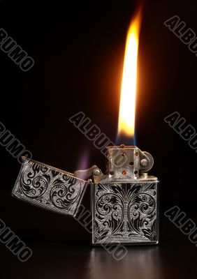 Retro petrol lighter