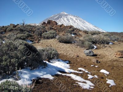 volcano Teide in Tenerife