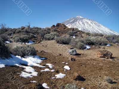 volcano Teide in Tenerife