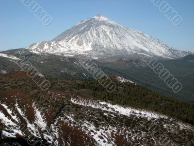 volcano Teide in Tenerife