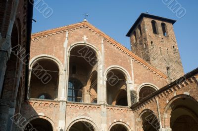 Milan - Sant`Ambrogio church