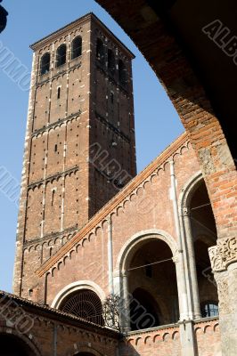 Milan - Sant`Ambrogio church