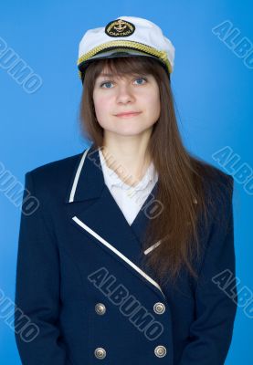 Portrait of the girl - captain