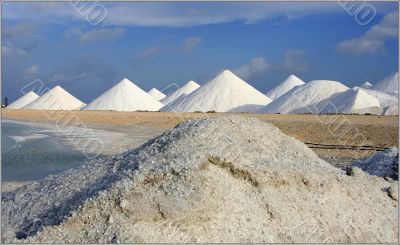 Salt mountains