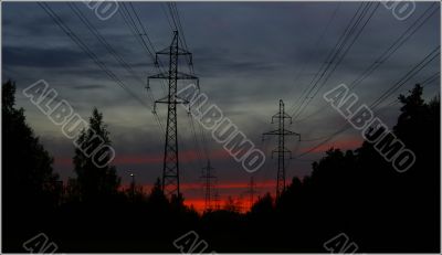 Sunset wires