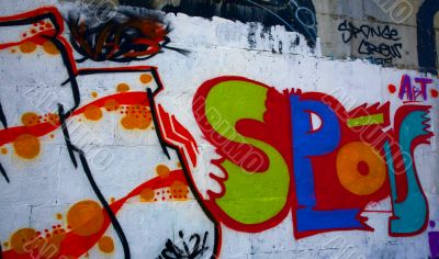 Graffity on the wall