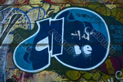 Graffity on the wall