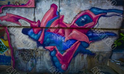 Graffity on the wall