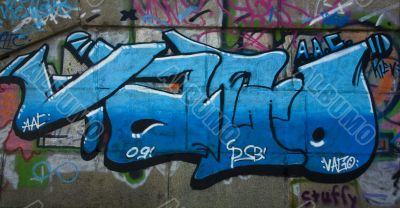 Graffity on the wall