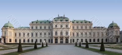 Castle Belvedere in Vienna