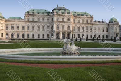 Castle Belvedere in Vienna