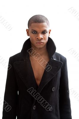 African man