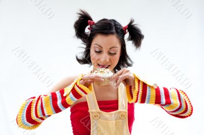 Cupcake girl