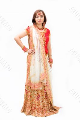 Beautiful Bengali bride