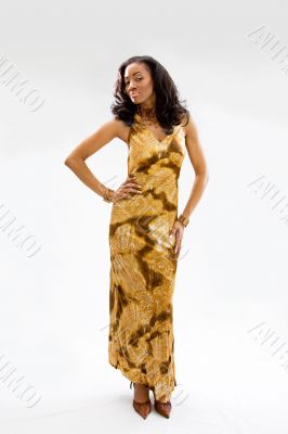 Beautiful African woman