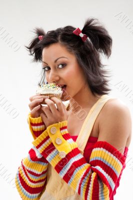 Cupcake girl