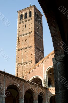 Milan - Sant`Ambrogio church