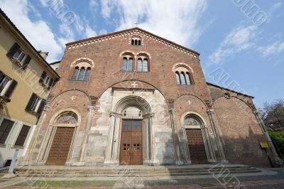 Milan - San Simpliciano church